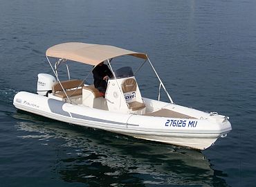 Falkor 22 - boat for rent on island Murter 4