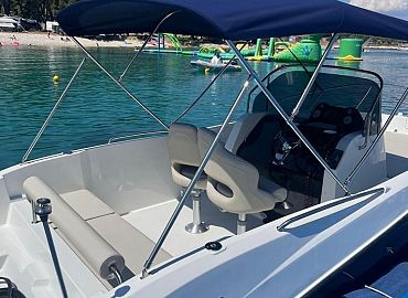 Interquick Silver Boat for rent in Croatia 1