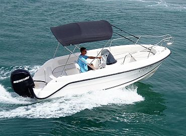 Luka open 530 rent a boat Murter 6