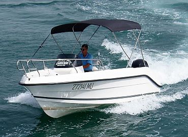 Luka open 530 rent a boat Murter 7