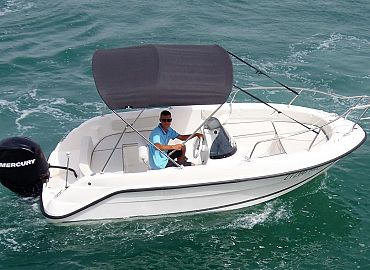 Luka open 530 rent a boat Murter 9